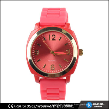 alloy watch silicone strap